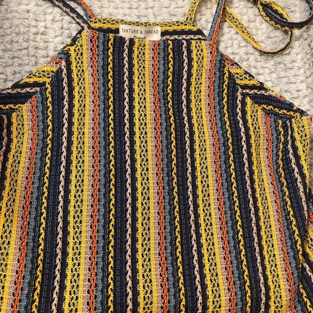Madewell tie shoulder tank size Medium - Picture 2 of 7